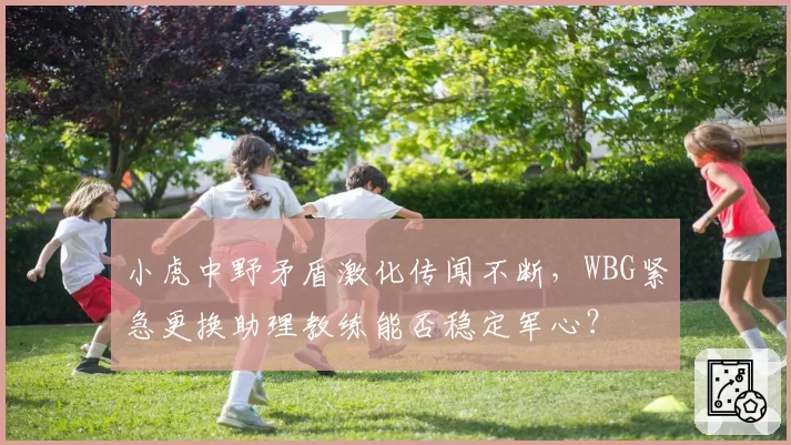 小虎中野矛盾激化传闻不断,WBG紧急更换助理教练能否稳定军心?